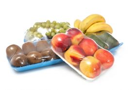 Obst verpacken mit ASW 450 Stretch Verpackungsmaschine