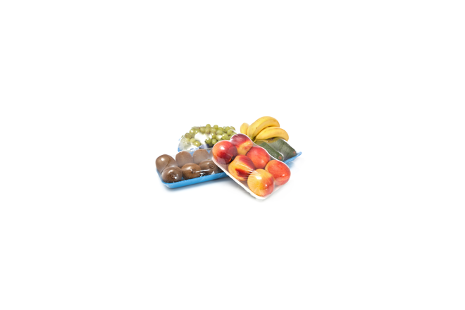 Obst verpacken mit ASW 450 Stretch Verpackungsmaschine